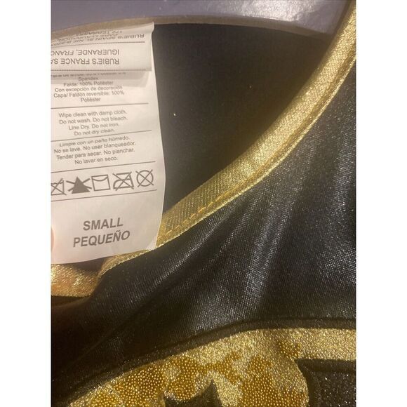 Batgirl Tutu Bat Girl Batman Superhero Fancy Dress Up Halloween SZ Small 5/6 KID - Picture 2 of 10